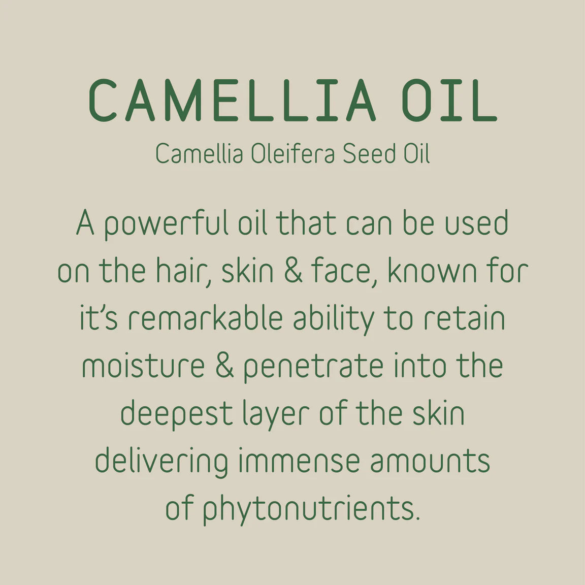 skinb Camellia Oil