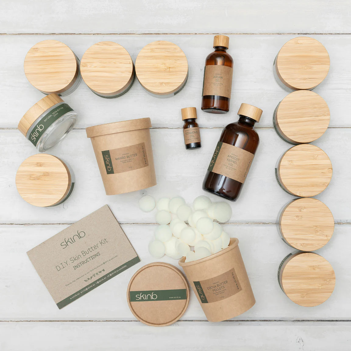 skinb DIY Skin Butter Kit x 10