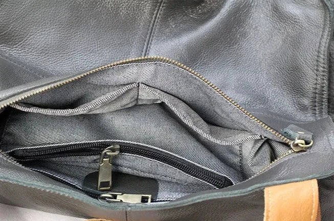 Grill Tan Leather Bag