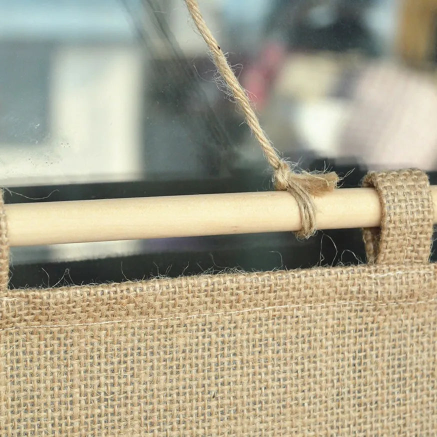 Jute Wall Hanging Organiser