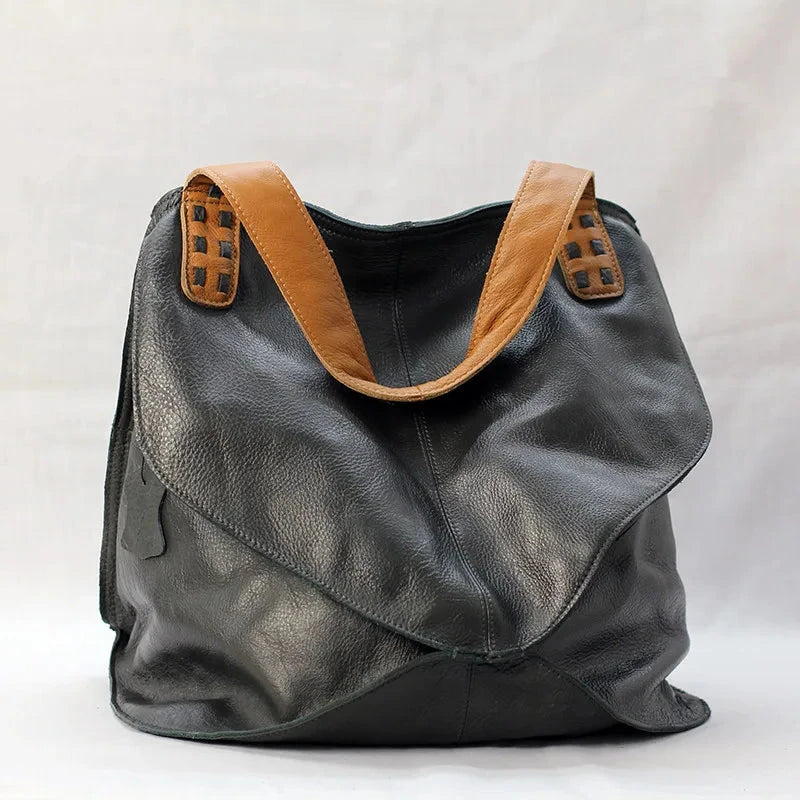 Grill Tan Leather Bag
