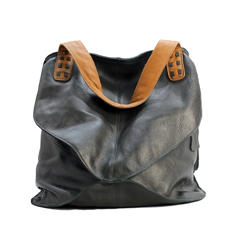 Grill Tan Leather Bag