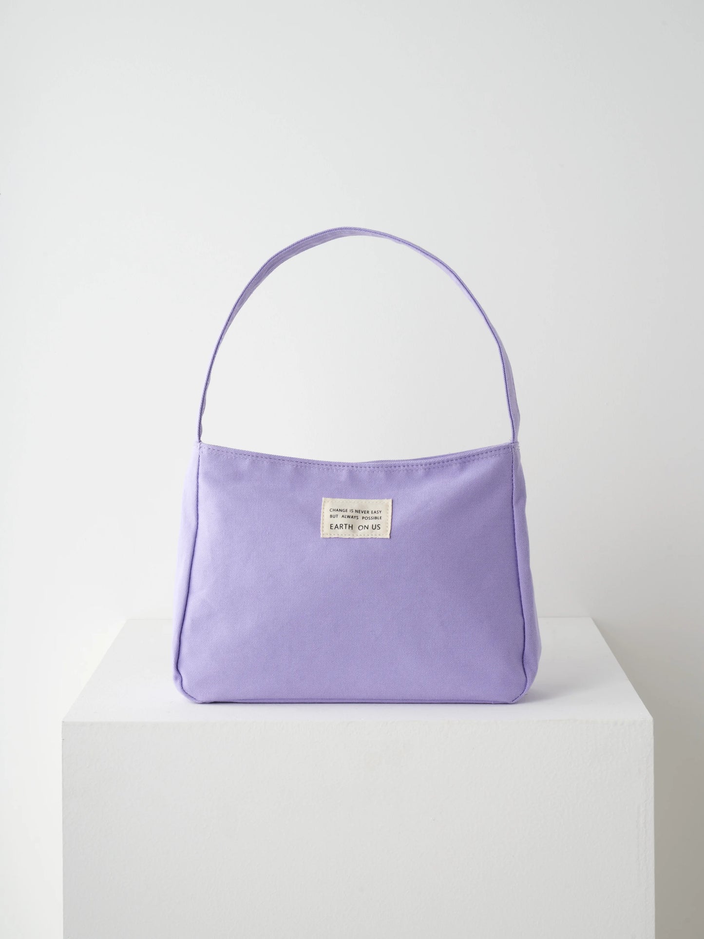 Earth Cotton Mini Bag Lavender Purple