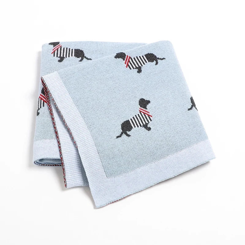Dashshund Baby Blanket