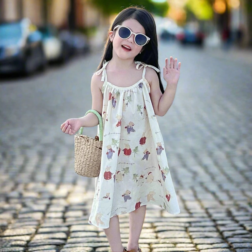 Cartoon Sling Dress