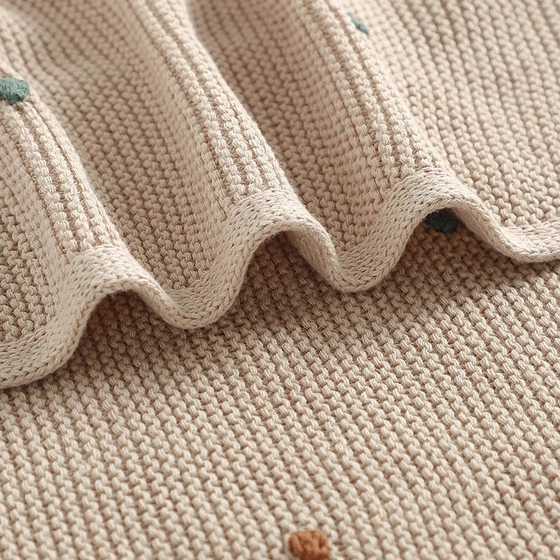 Polka Dot Baby Blanket