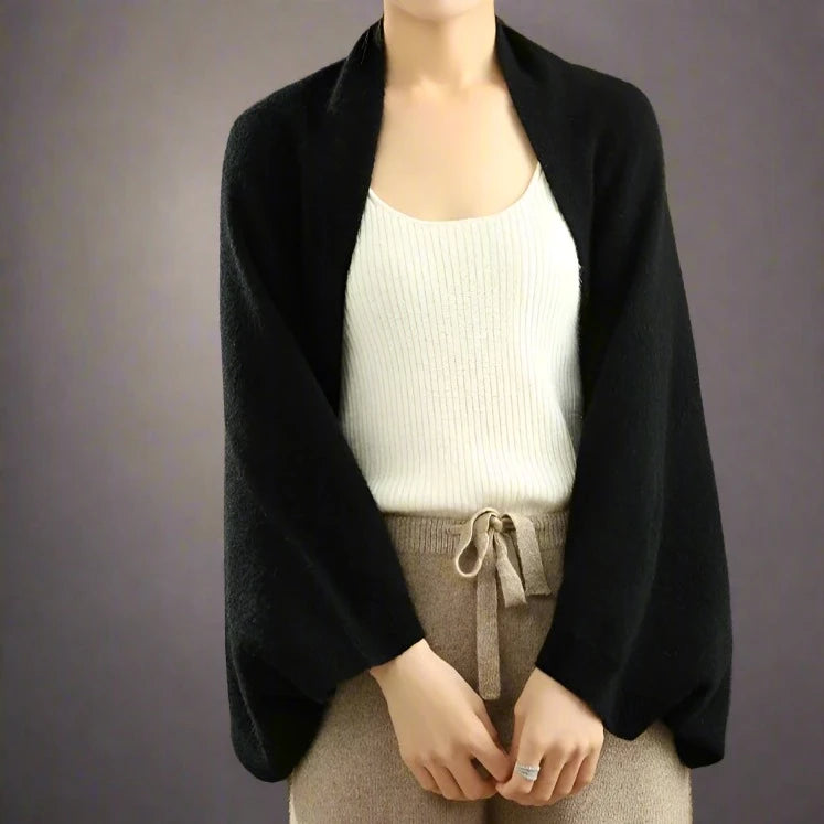 Four Seasons Cashmere Scarf Black