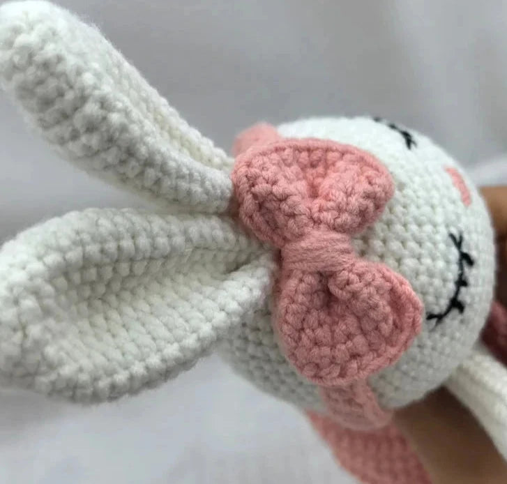 Bunny Bliss Crochet Teether