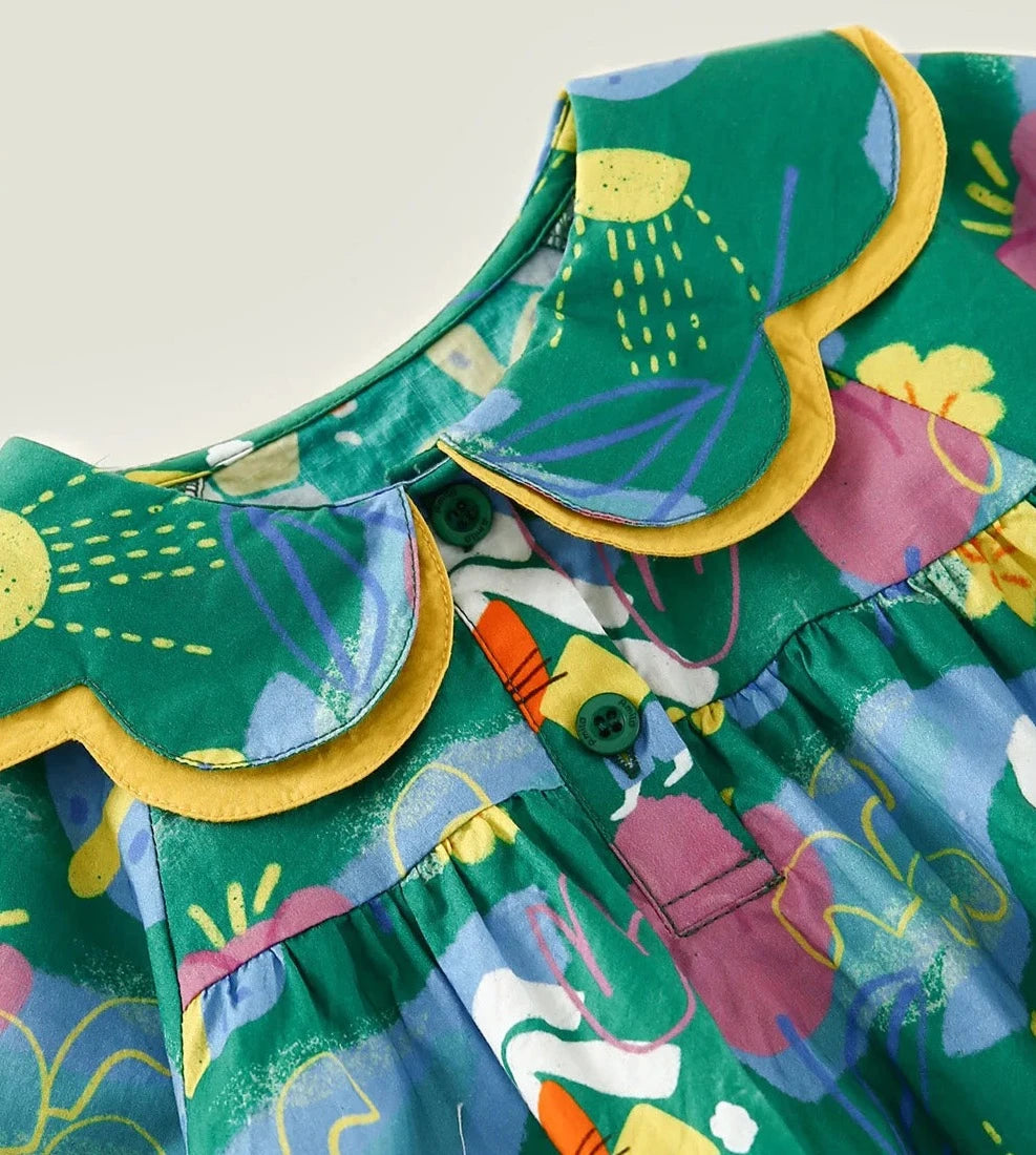 'Amila' Long Sleeve Dress