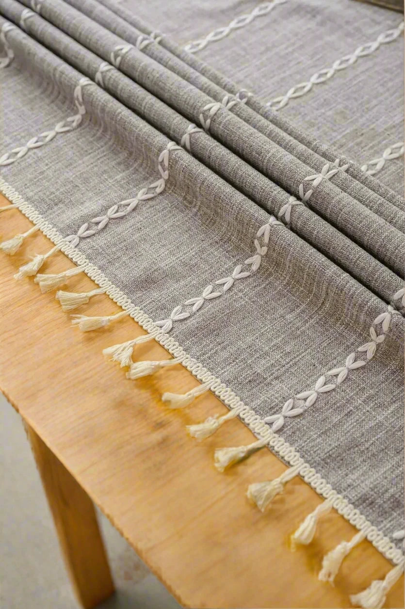 Melrose Cotton Linen Tablecloth