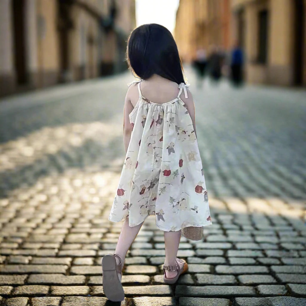 Cartoon Sling Dress