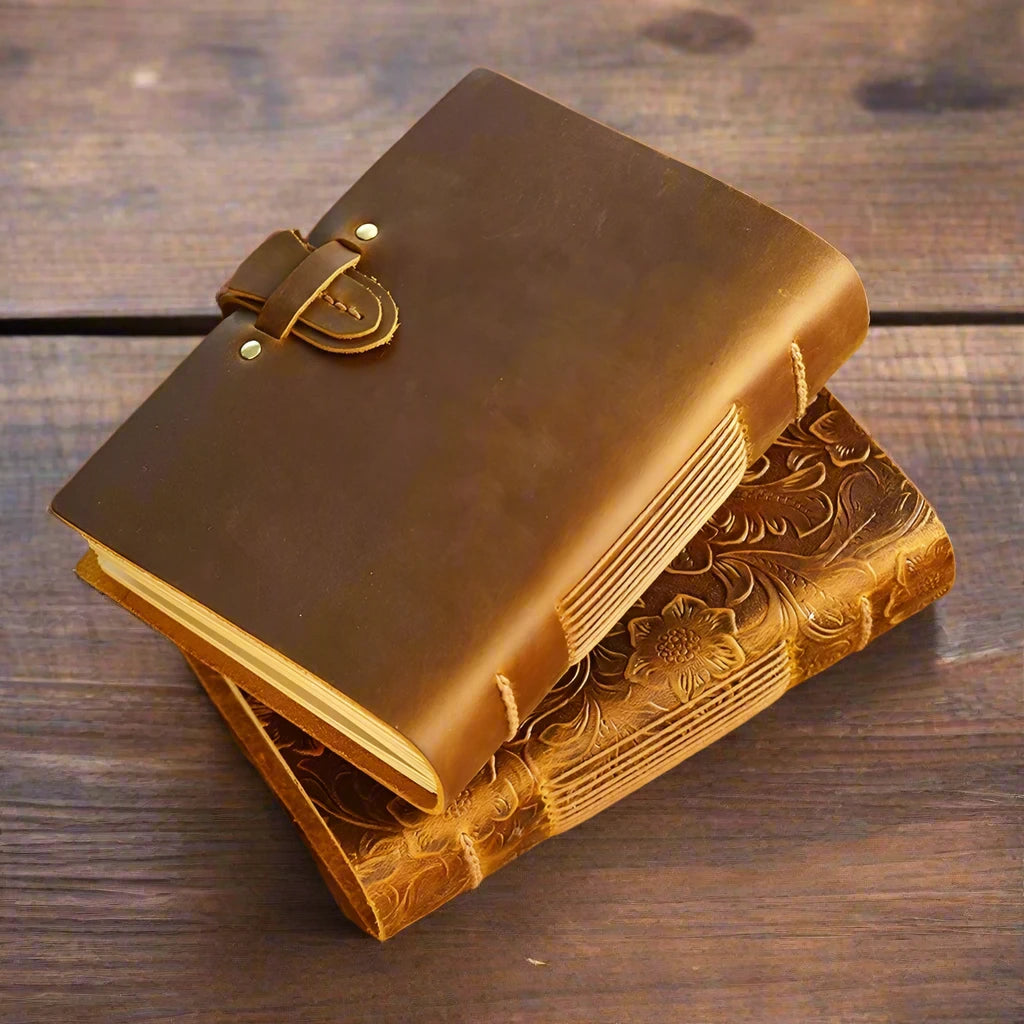Vintage Lock Leather Journal