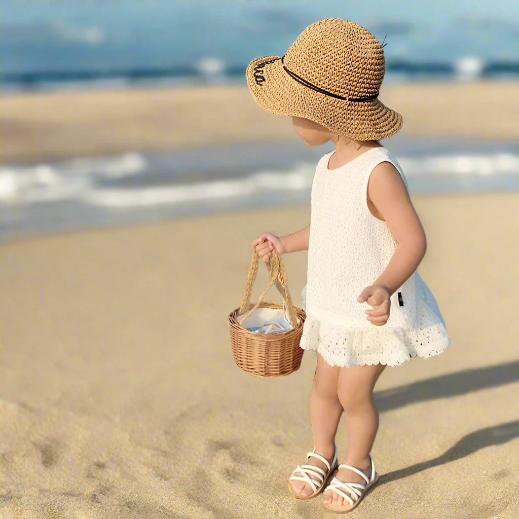 'Hollow Lace' Baby Clothing Set