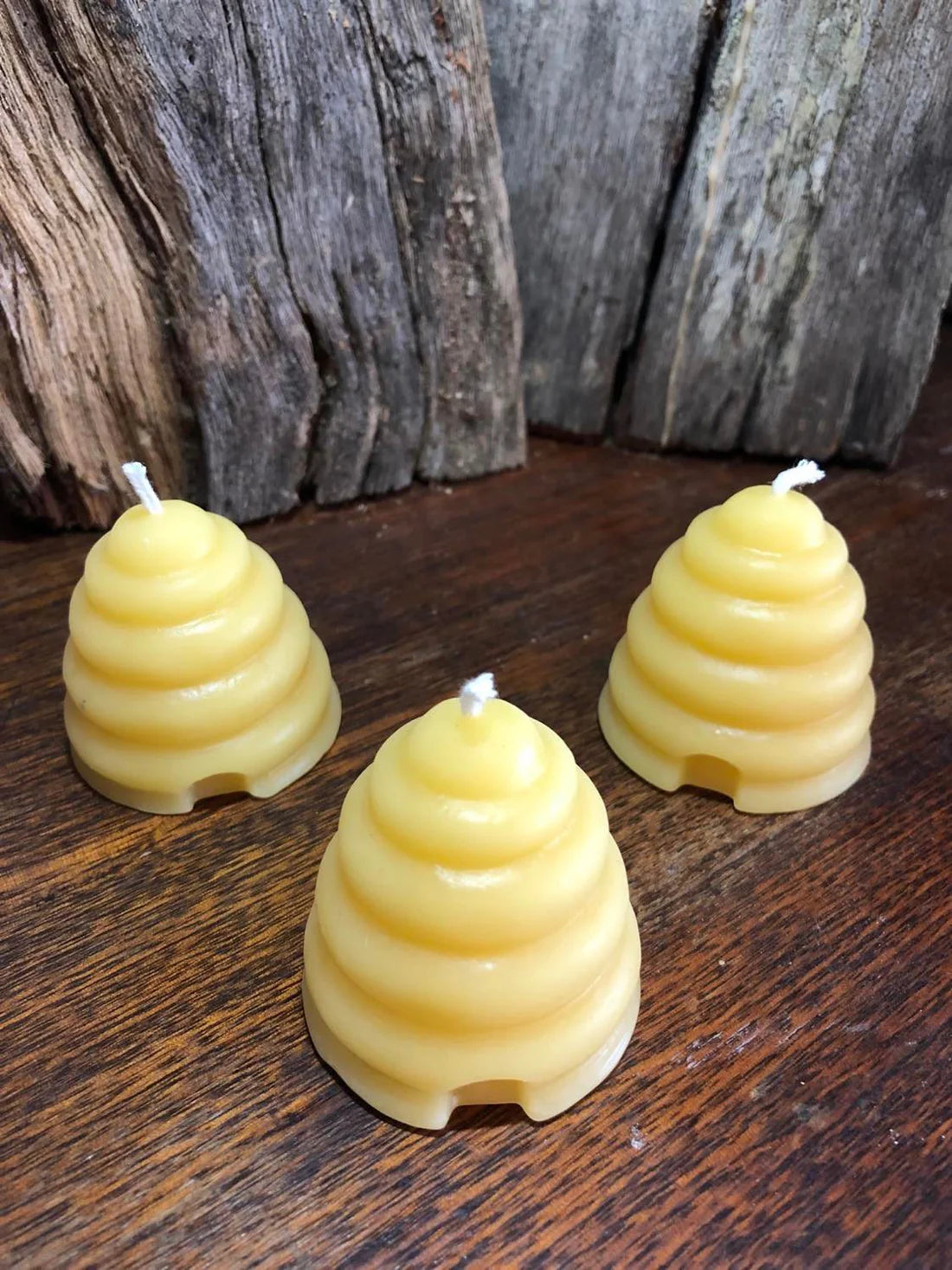 'Tree House' Beeswax Beehive Candle