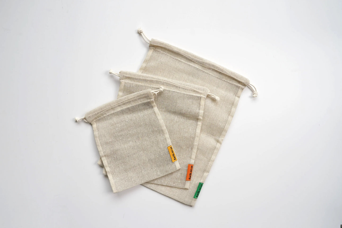 Earth On Us Hemp Produce Bag 3 Pack