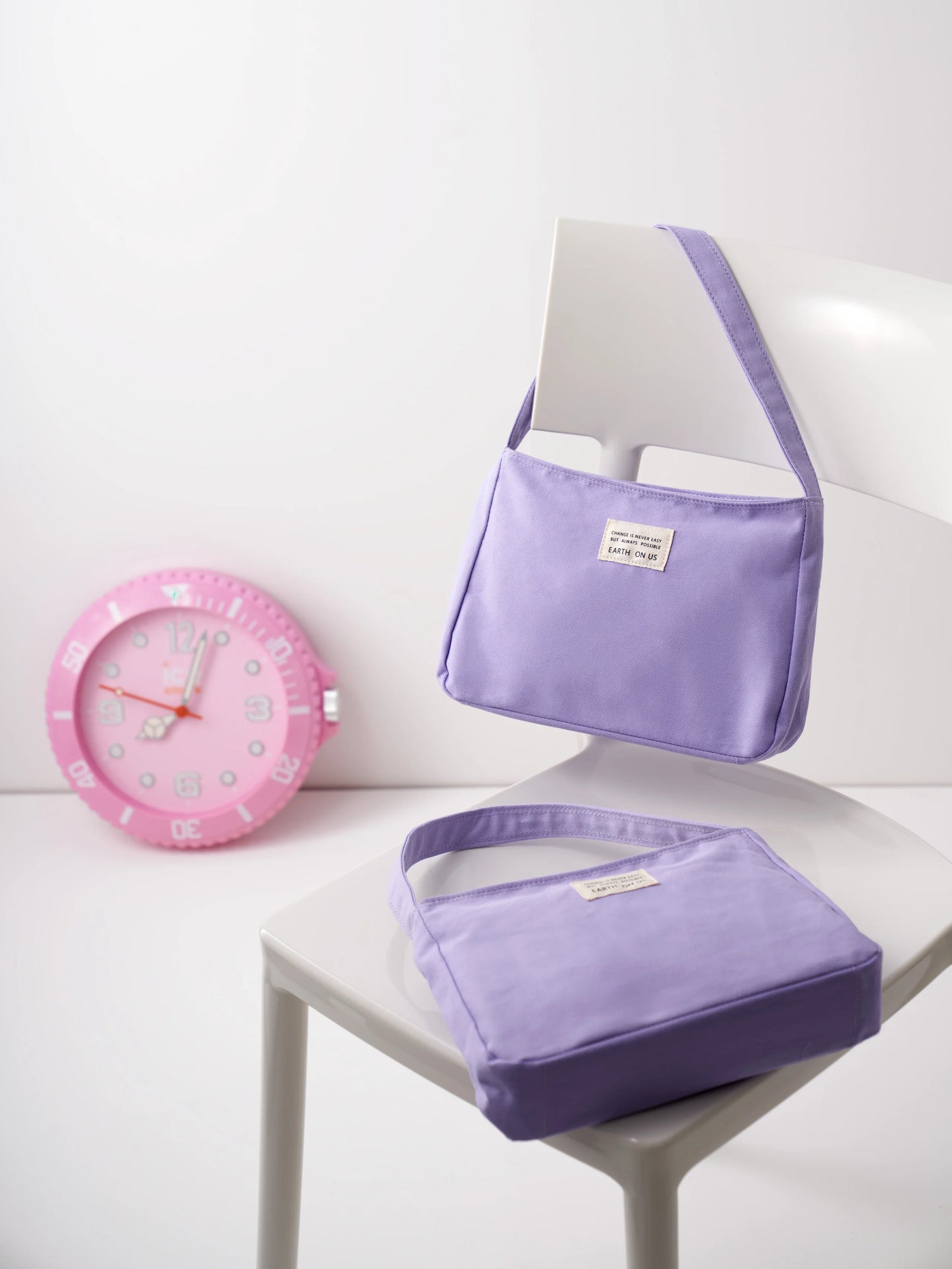 Earth Cotton Mini Bag Lavender Purple