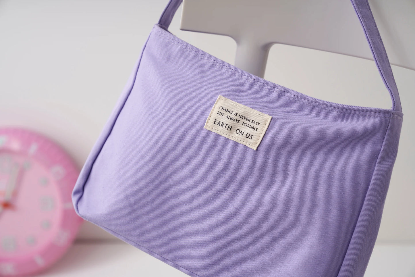 Earth Cotton Mini Bag Lavender Purple