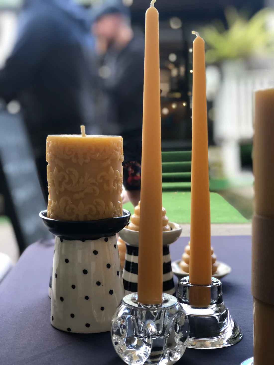 'Tree House' Dinner Table Taper Candle