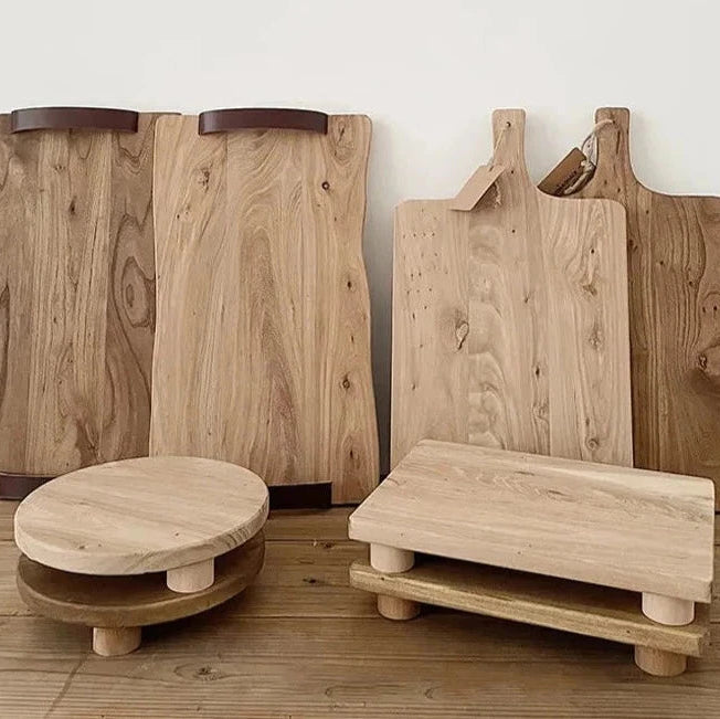 Rustic Solid Wood Cutting Board