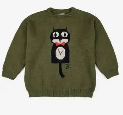 Purrfect Knitted Jumper