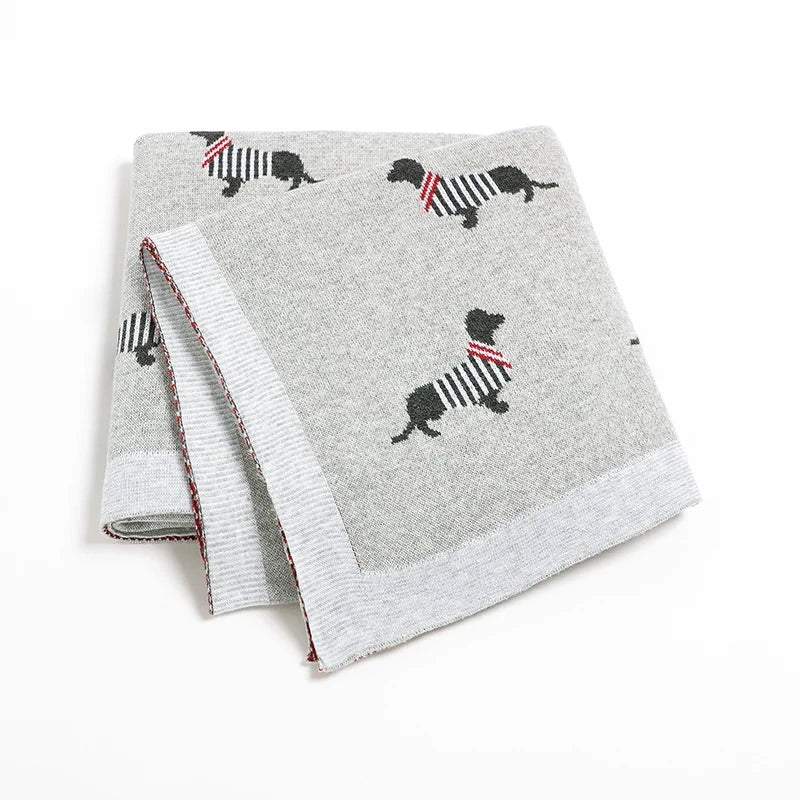 Dashshund Baby Blanket