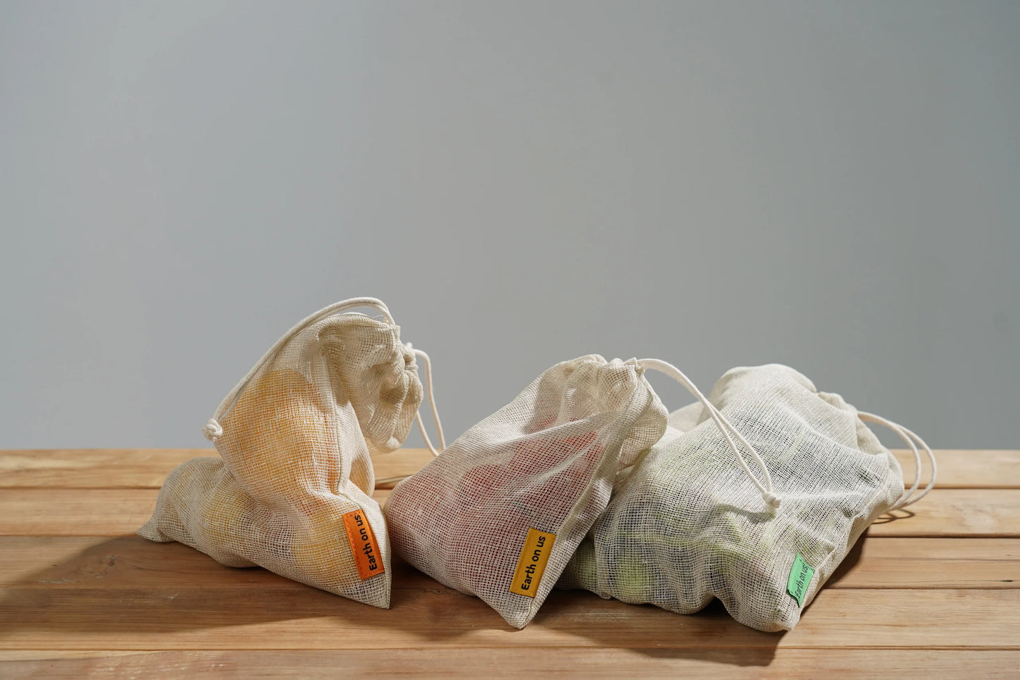 Earth On Us Hemp Produce Bag 3 Pack