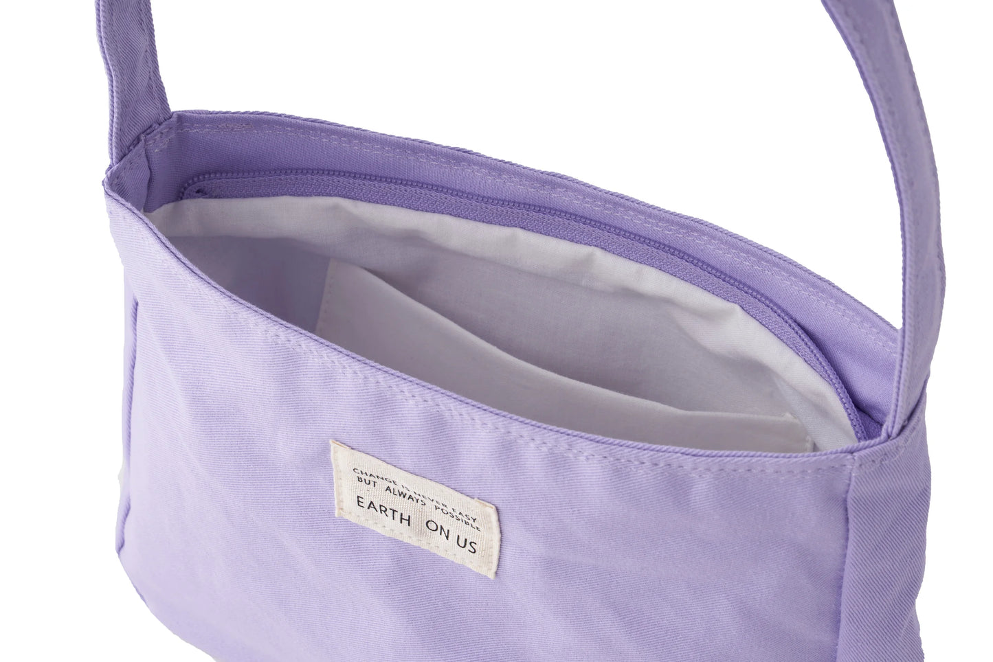 Earth Cotton Mini Bag Lavender Purple